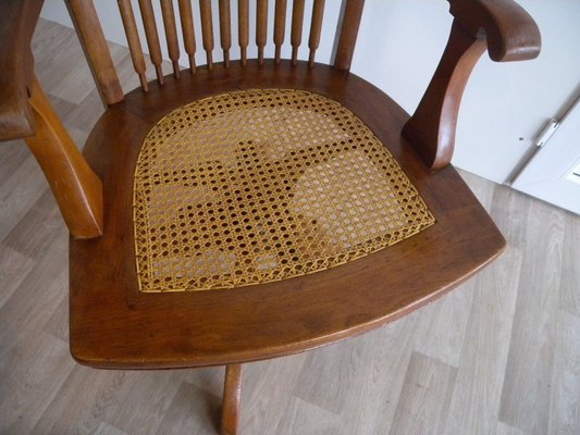 Antique Swivel Desk Chair, USA, 1880s-FEO-1767713