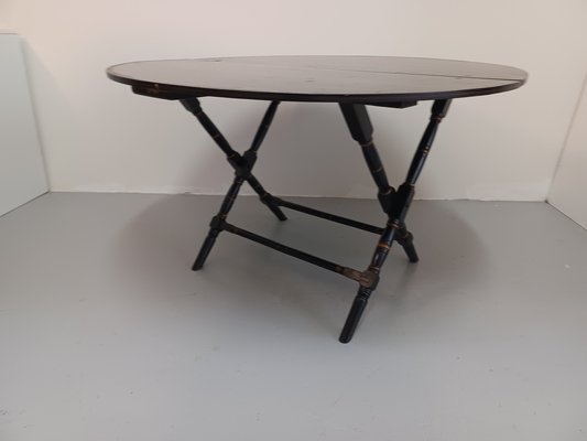 Antique Table in Beech and Mahogany, 1890s-ZQS-1801192