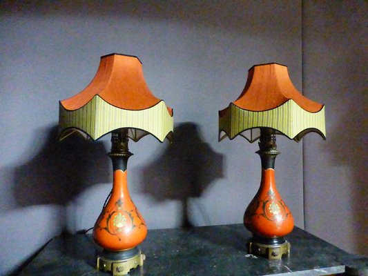 Antique Table Lamps, Set of 2-WSV-605232