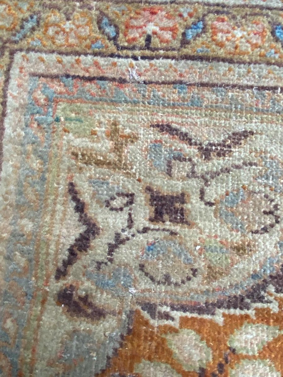 Antique Tabriz Jafar Rug