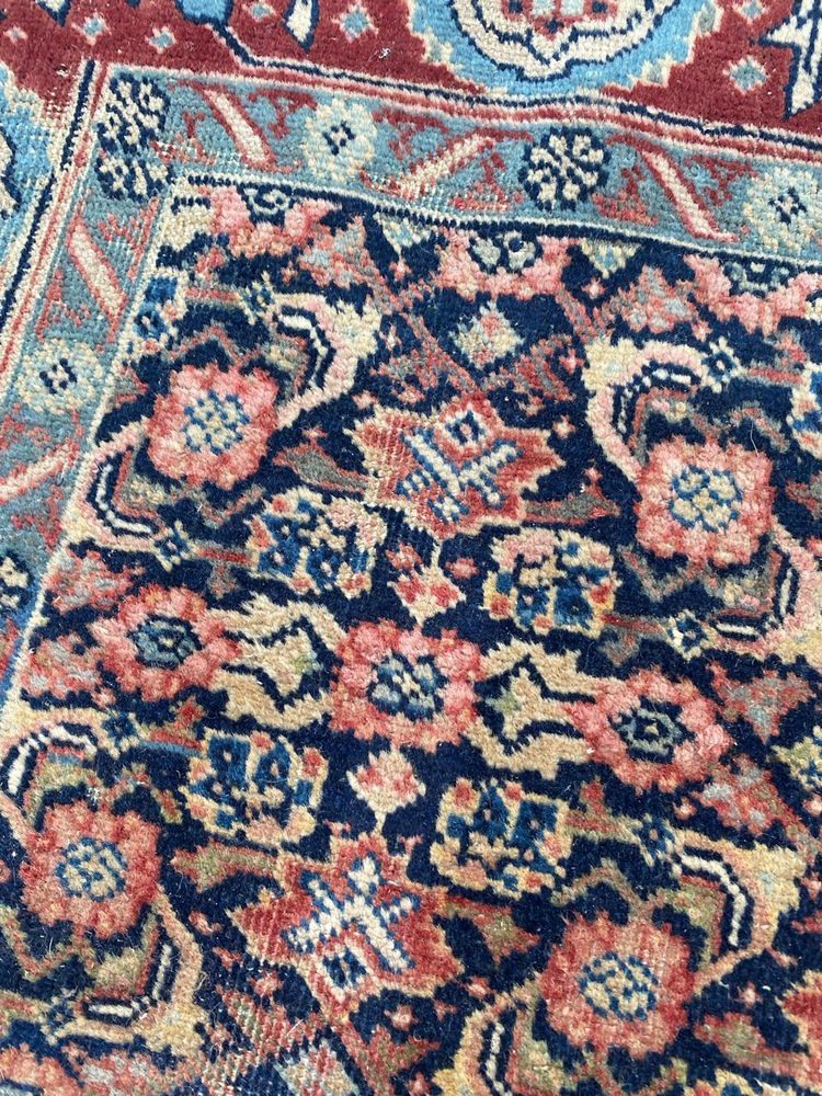 Antique Tabriz Rug, 1890s