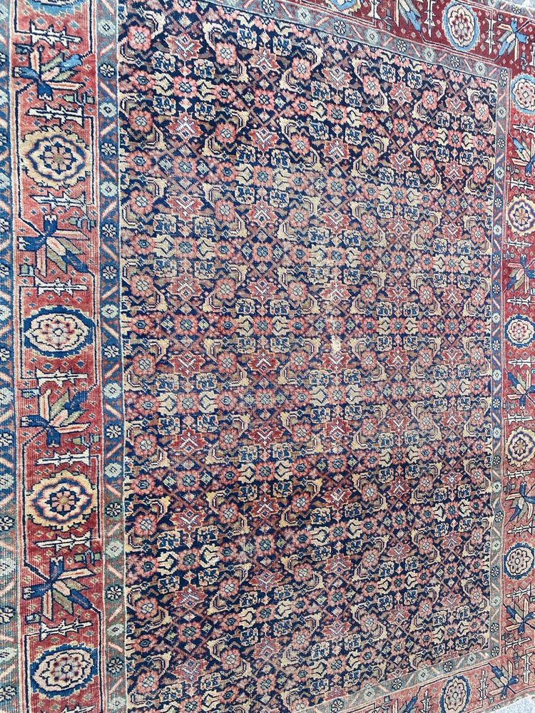 Antique Tabriz Rug, 1890s