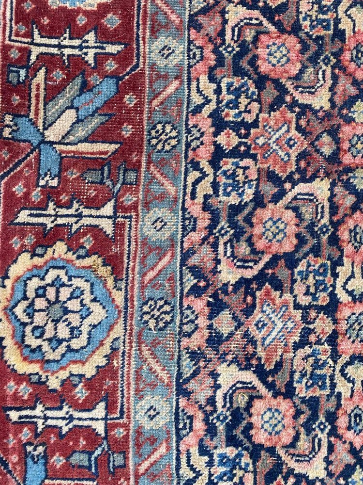 Antique Tabriz Rug, 1890s