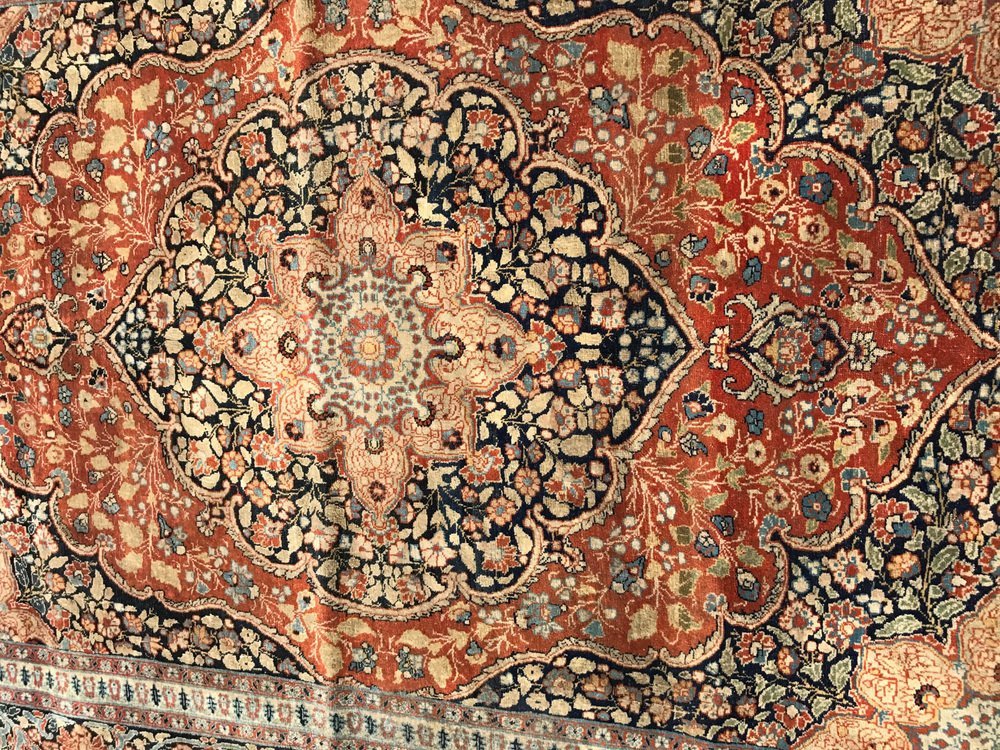 Antique Tabriz Rug