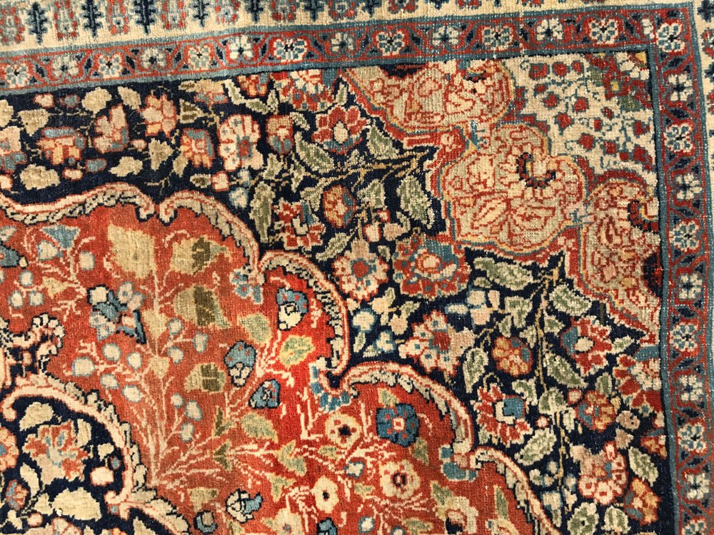 Antique Tabriz Rug