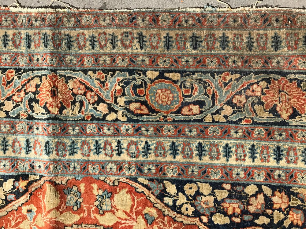 Antique Tabriz Rug