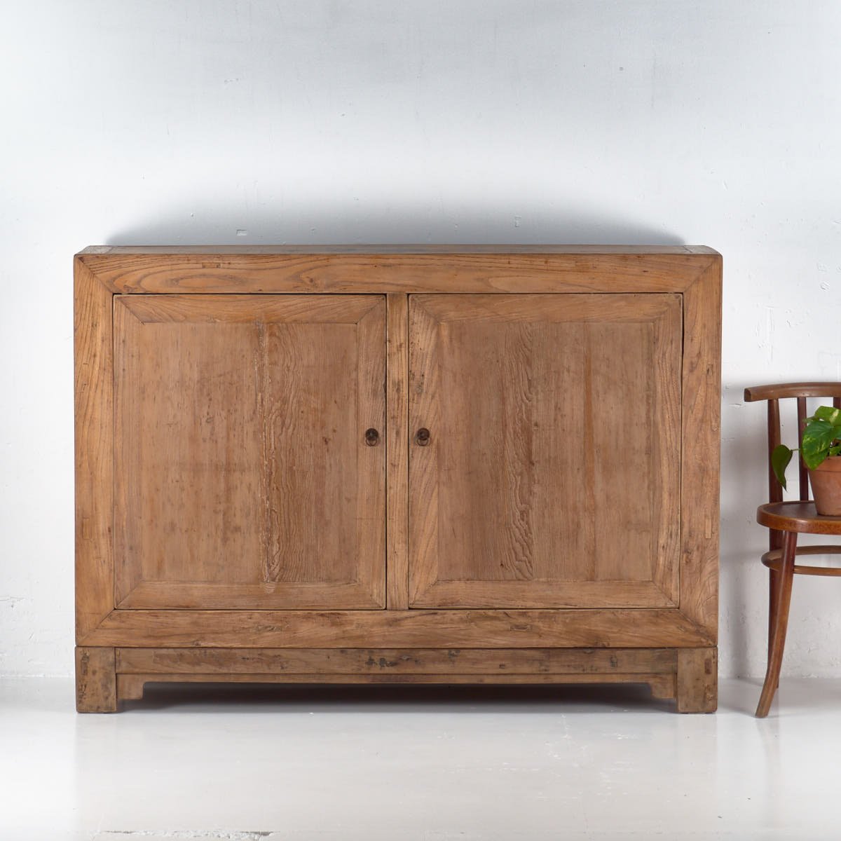 Antique Tall Sideboard in Pine, 1920