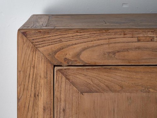 Antique Tall Sideboard in Pine Wood, 1920s