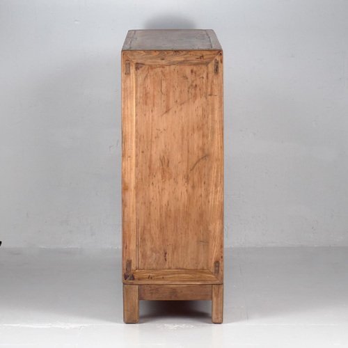 Antique Tall Sideboard in Pine Wood, 1920s