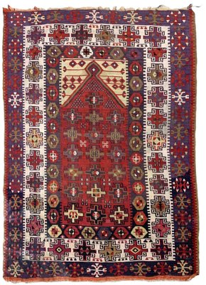 Antique Turkish Anatolian Rug, 1910s-JZV-1191314