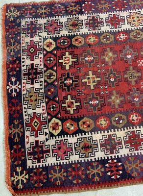 Antique Turkish Anatolian Rug, 1910s-JZV-1191314