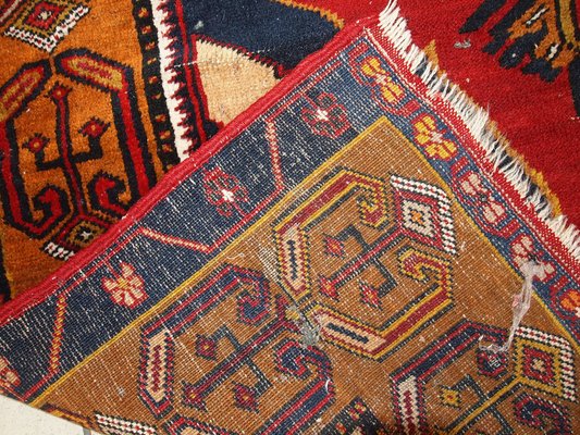 Antique Turkish Anatolian Rug, 1920s-JZV-952394