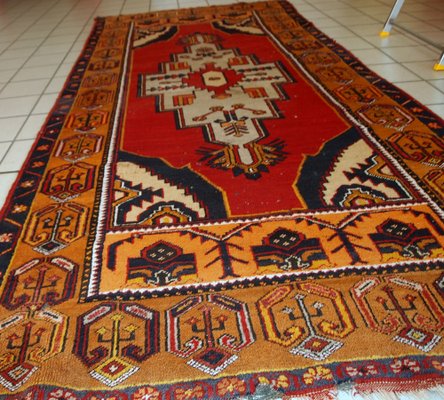 Antique Turkish Anatolian Rug, 1920s-JZV-952394