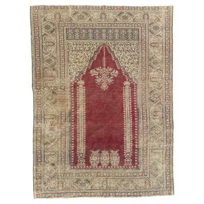 Antique Turkish Ghiordes Rug-YMM-1804924