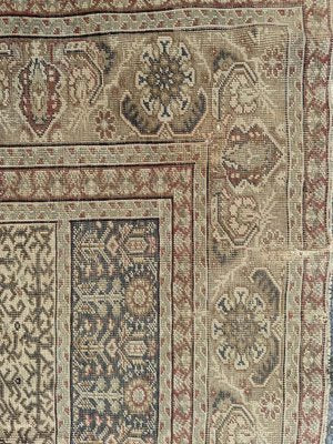 Antique Turkish Ghiordes Rug-YMM-1804924