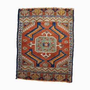 Antique Turkish Handmade Yastik Rug, 1870s-JZV-1009589