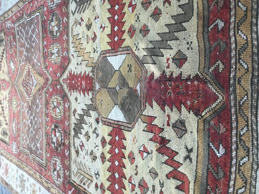 Antique Turkish Kazak Design Rug-YMM-1061922