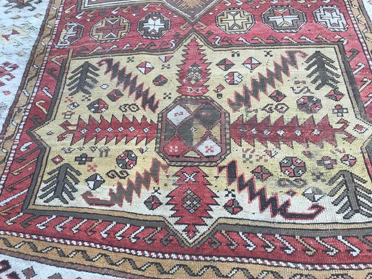 Antique Turkish Kazak Design Rug-YMM-1061922