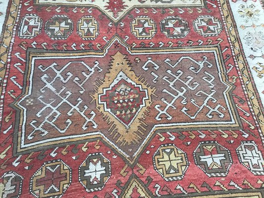 Antique Turkish Kazak Design Rug-YMM-1061922