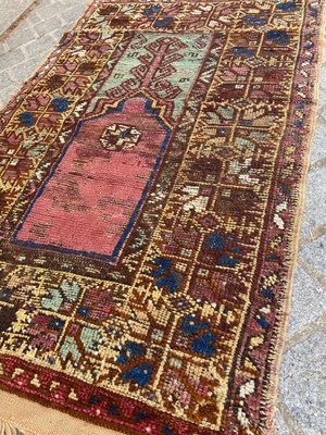 Antique Turkish Mihrab Rug-YMM-1263172