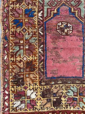 Antique Turkish Mihrab Rug-YMM-1263172