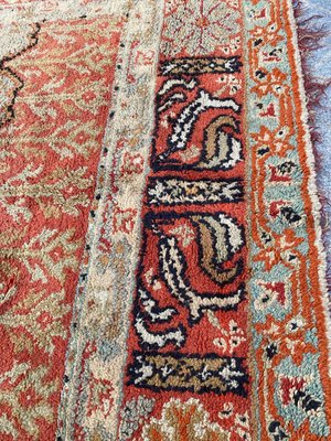 Antique Turkish Oushak Rug-YMM-1217706