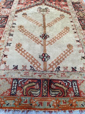 Antique Turkish Oushak Rug-YMM-1217706