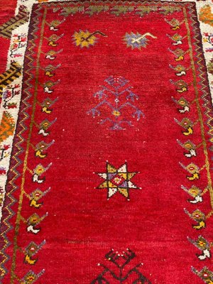 Antique Turkish Oushak Runner-YMM-1185680