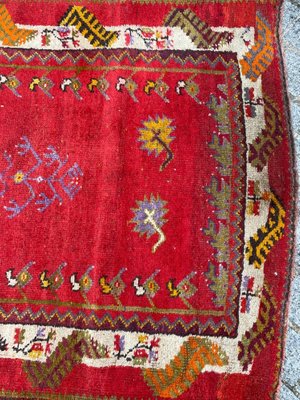 Antique Turkish Oushak Runner-YMM-1185680