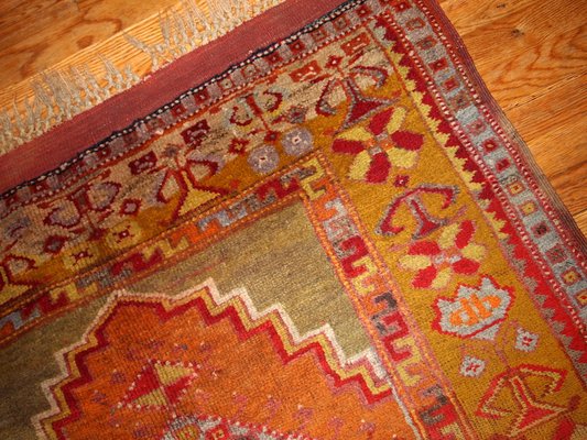 Antique Turkish Rug, 1910s-JZV-1021493