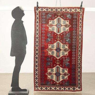 Antique Turkish Rug in Wool-VMM-1730162