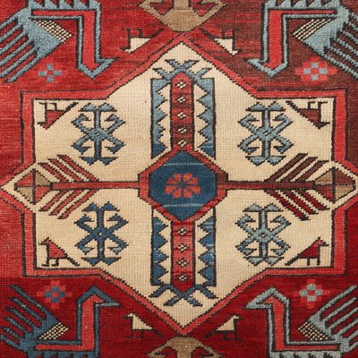 Antique Turkish Rug in Wool-VMM-1730162