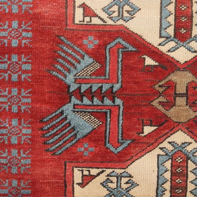 Antique Turkish Rug in Wool-VMM-1730162