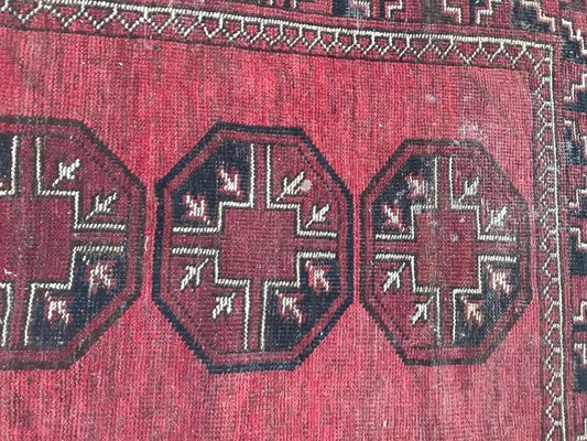 Antique Turkmen Afghan Rug-YMM-1061806