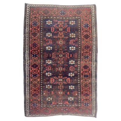 Antique Turkmen Baluch Rug-YMM-1061687