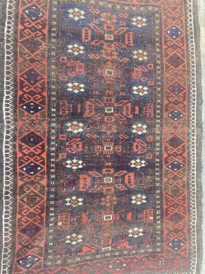 Antique Turkmen Baluch Rug-YMM-1061687