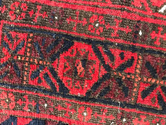 Antique Turkmen Belutch Afghan Rug-YMM-1062061