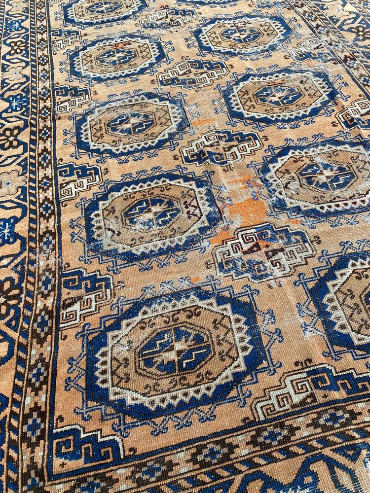 Antique Turkmen Bokhara Rug, 1920s