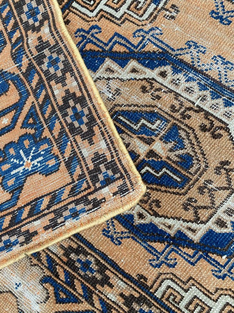 Antique Turkmen Bokhara Rug, 1920s