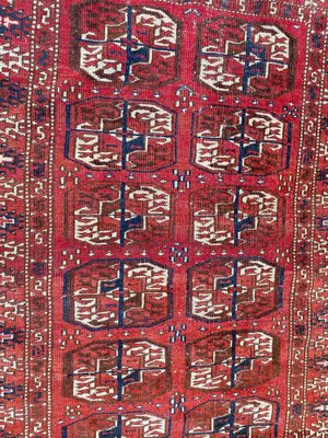 Antique Turkmen Boukhara Rug-YMM-1061586