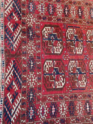 Antique Turkmen Boukhara Rug-YMM-1061586