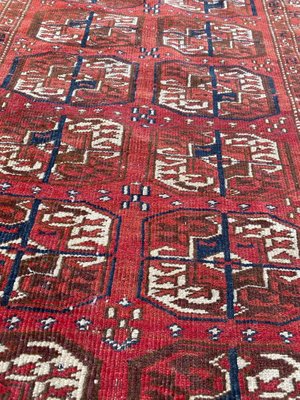 Antique Turkmen Boukhara Rug-YMM-1061586