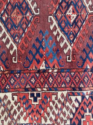 Antique Turkmen Yumut Rug-YMM-1061677