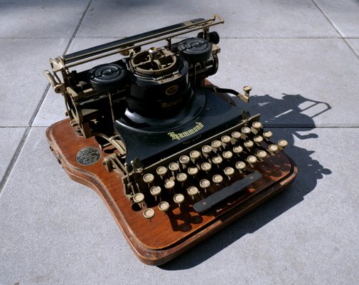 Antique Typewriter from Hammond Multiplex, USA, 1915-QFD-1402608