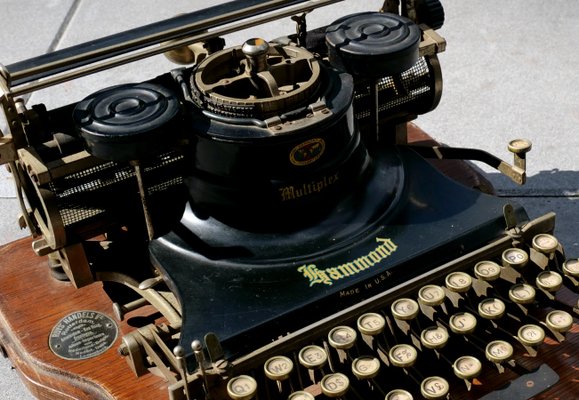 Antique Typewriter from Hammond Multiplex, USA, 1915-QFD-1402608