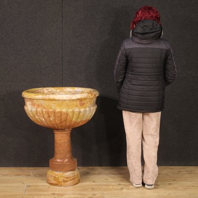 Antique Verona Red Marble Tub, 1880-RP-2035397