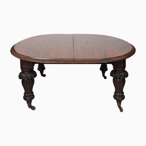 Antique Victorian English Table in Solid Mahogany-KKK-1346041