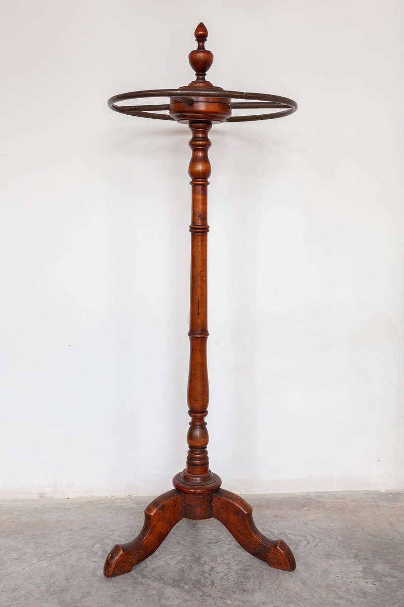 Antique Victorian Freestanding Coat and Hat Rack, 1800s