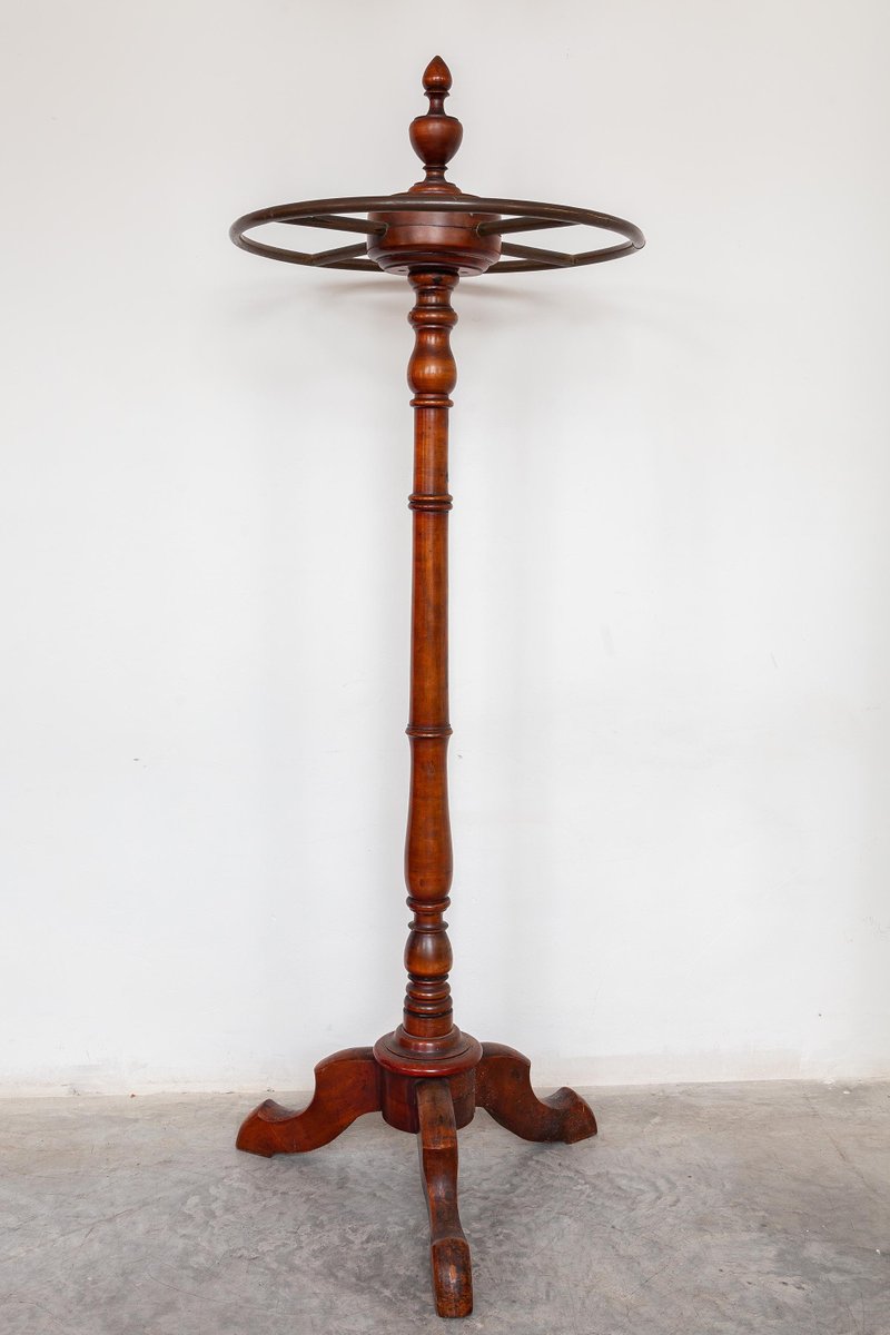 Antique Victorian Freestanding Coat and Hat Rack, 1800s