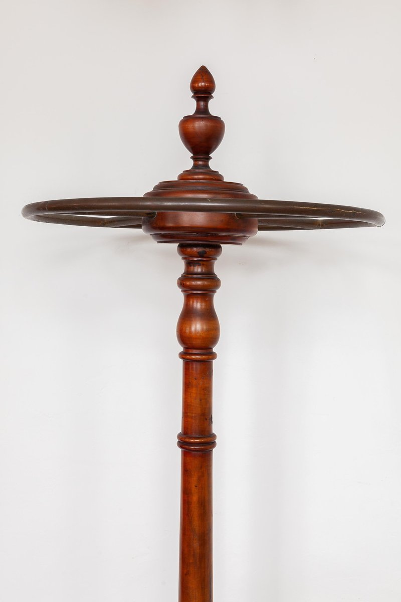 Antique Victorian Freestanding Coat and Hat Rack, 1800s